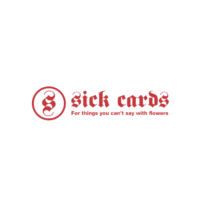 The Sick Cards logo.